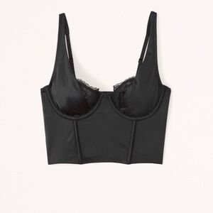 Black corset top